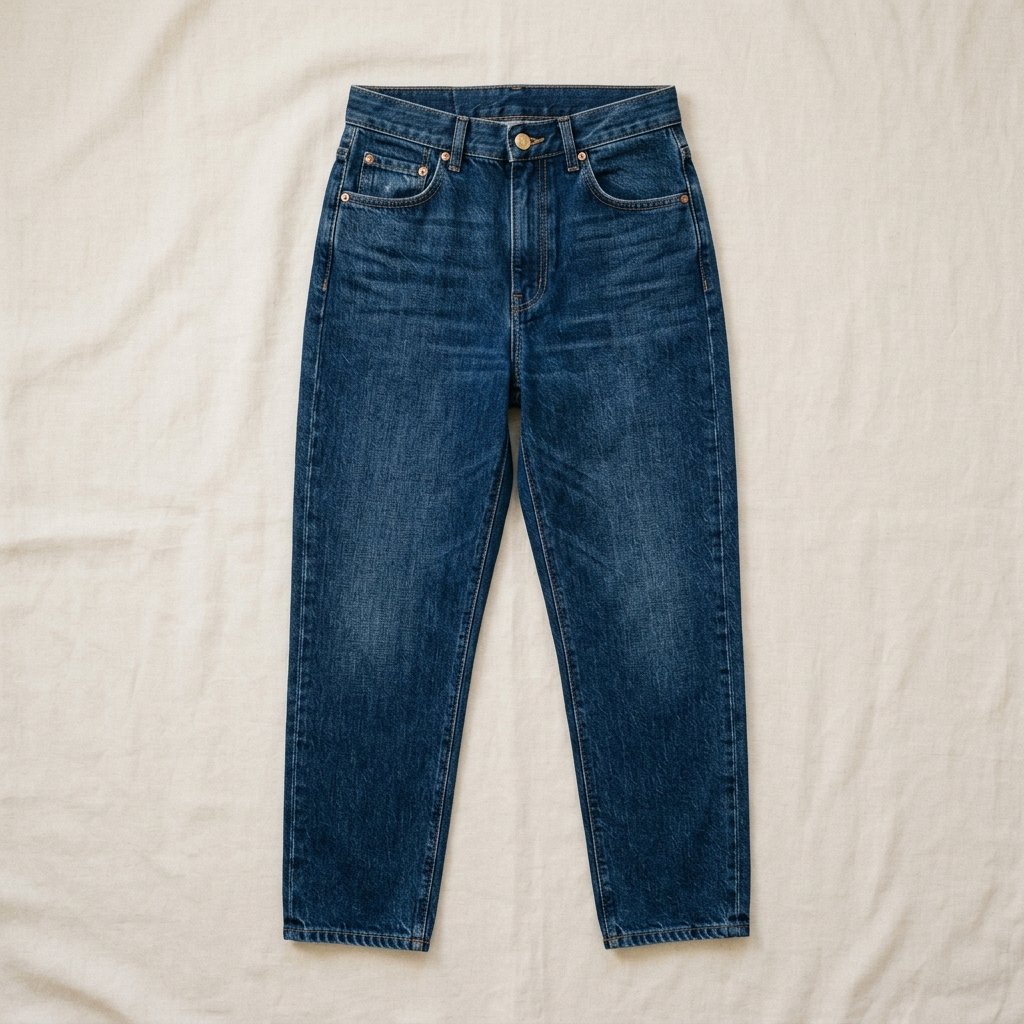 Classic High-Waist Jeans
